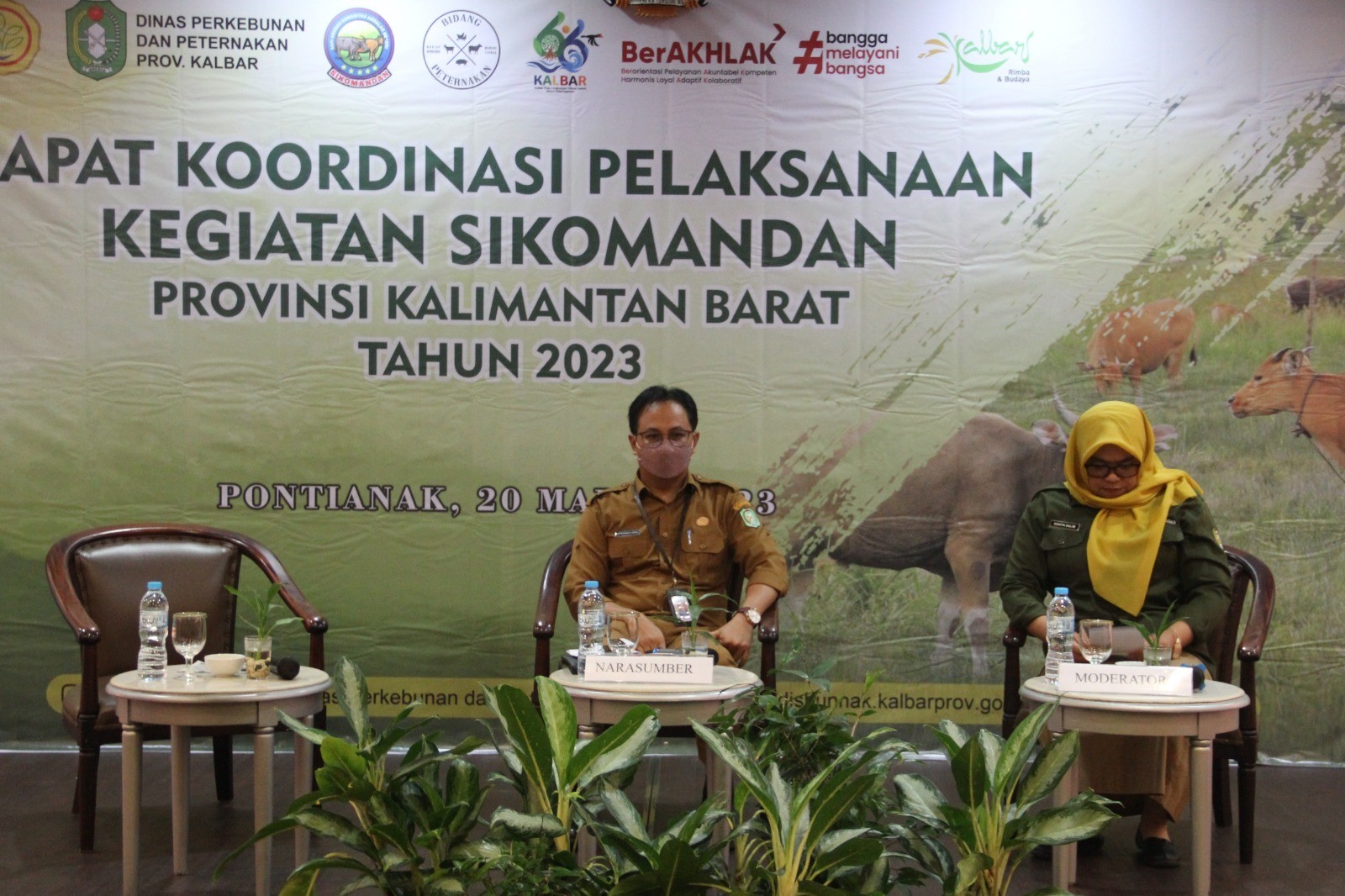 Rapat Koordinasi SIKOMANDAN evaluasi dan optimalisasi reproduksi pangan hewani